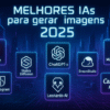 Melhores ias para gerar imagens